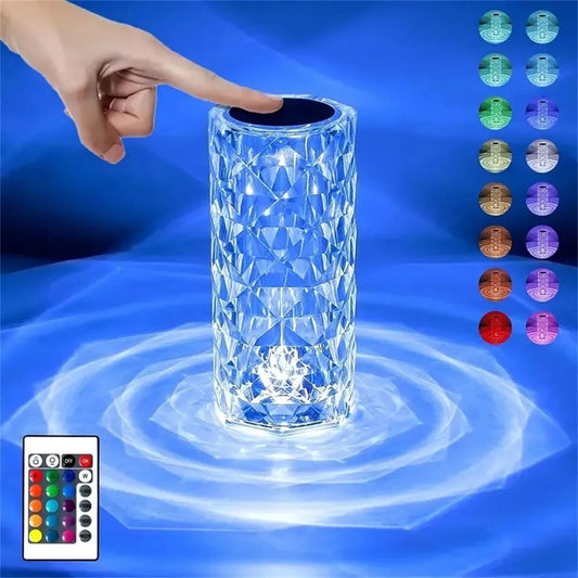 Glimza Crystal Touch Night Lamp